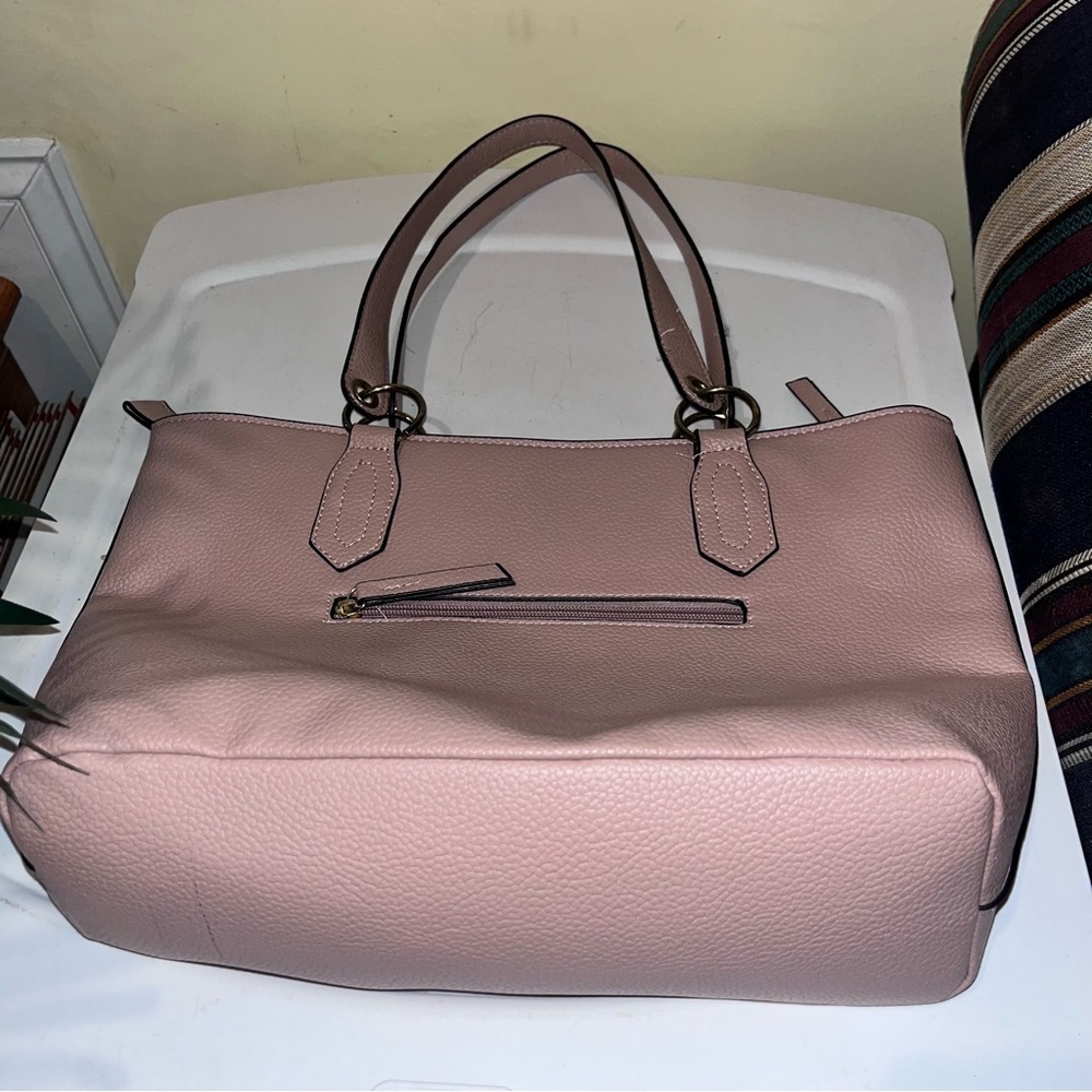 Nicole miller womens pink tote